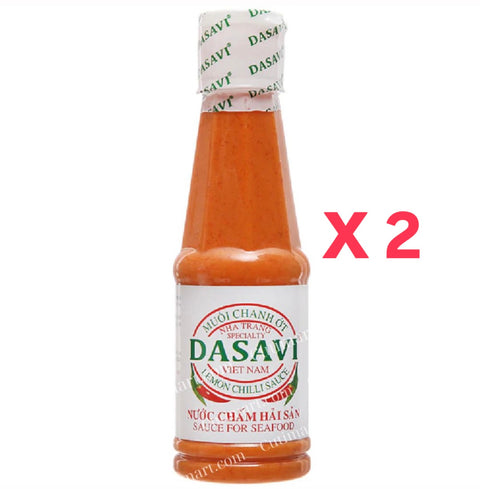 Dasavi Lemon Chilli Sauce (Nước Chấm Hải Sản / Muối Chanh Ớt) - 9.2 oz