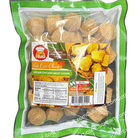 Smile Vegan Chicken Meat Chunk (Gà Cục Chay) - 100g / 3.5oz