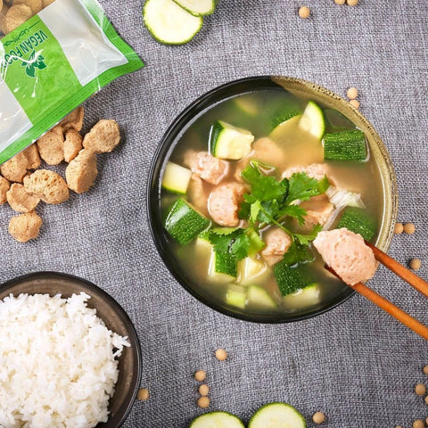 Smile Vegan Chicken Meat Chunk (Gà Cục Chay) - 100g / 3.5oz