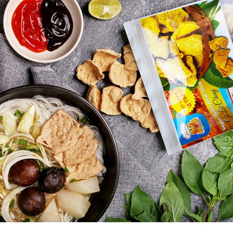 Smile Vegan Chicken Meat Slice (Gà Lát Chay) - 100g / 3.5oz