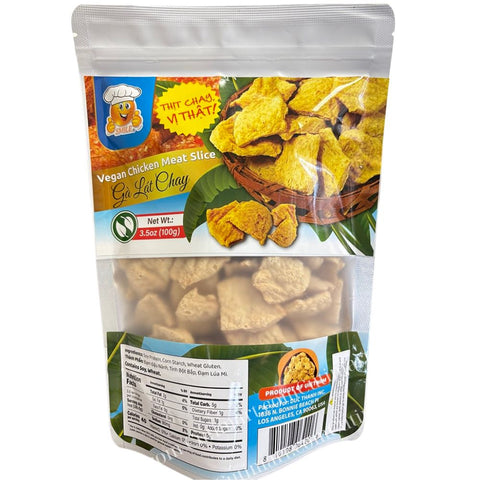 Smile Vegan Chicken Meat Slice (Gà Lát Chay) - 100g / 3.5oz