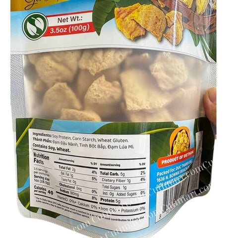 Smile Vegan Chicken Meat Slice (Gà Lát Chay) - 100g / 3.5oz