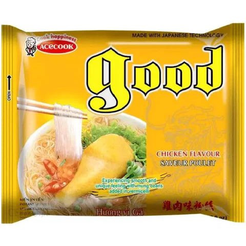 Good Instant Rice Noodle - Acecook Instant Vermicelli Noodles, Miến Gà-Pack 12 - Cutimart