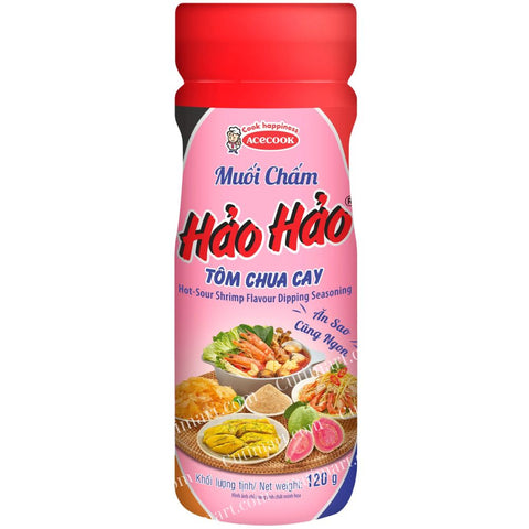 Hao Hao Spicy & Sour Shrimp Salt (Muối Chấm Hảo Hảo Tôm Chua Cay) - 120g