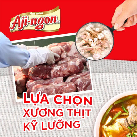 Ajinomoto Aji-ngon Seasoning Pork Flavor (Hạt Nêm Heo Aji-ngon) - 14oz