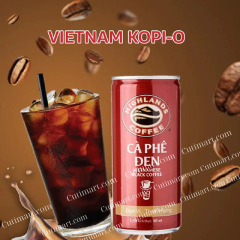Highlands Coffee CÀ PHÊ ĐEN Vietnamese Black Coffee │7.9 oz