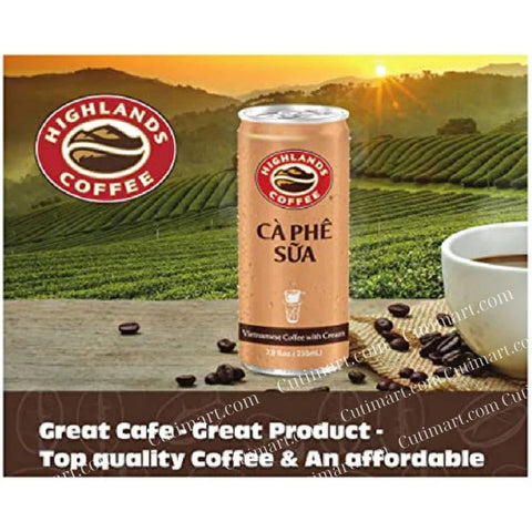 Highlands Coffee CÀ PHÊ SỮA Vietnamese Coffee with Condensed Milk│7.9 oz