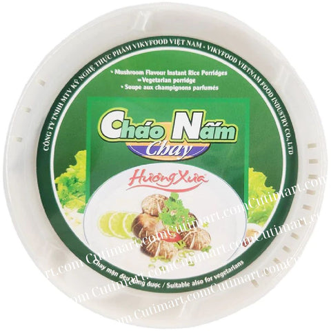 Huong Xua Mushroom Porridge (Cháo Nấm Chay) 40g - Pack 6