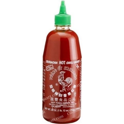 Huy Fong Sriracha Hot Chili Sauce Bottles 28oz