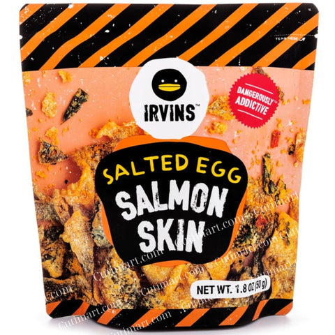 IRVINS Salted Egg Salmon Skin 105g