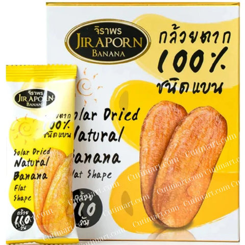 Jiraporn Solar Dried Natural Banana 240g