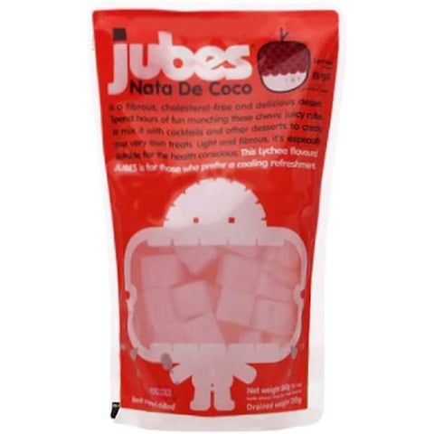 Jube Nata De Coco with 100% Coconut Water (Original/Lychee/Mango/Strawberry Flavor) - Cutimart