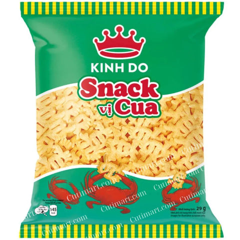 Kinh Do Crab Chips (Snack Vị Cua Kinh Đô) - 29G