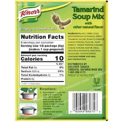 Knorr Tamarind Soup Mix (Gia Vị Canh Chua) - 1.41 oz