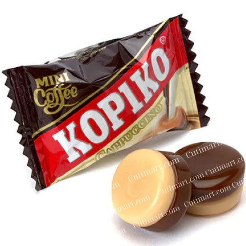 Kopiko Cappuccino Candy (Kẹo Cà Phê Sữa) - 4.23 Oz