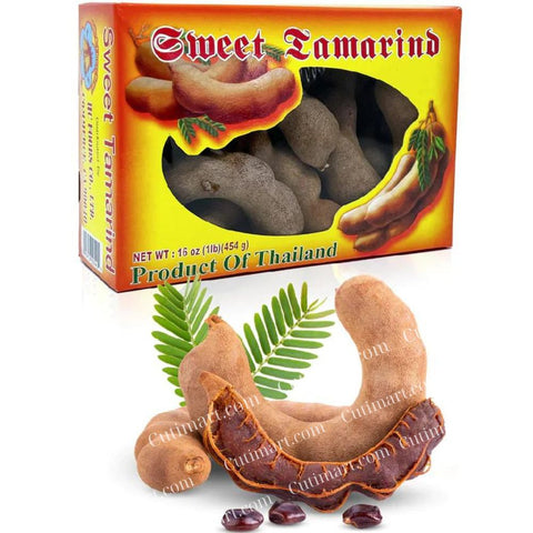 Large Sweet Tamarind Pods (Me Thái Ngọt) 16 Oz