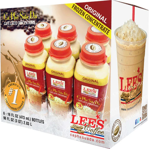 Lee's Cafe Latte Frozen Concentrate, Original (Lee's Cà Phê Sữa Đá) - 473ml