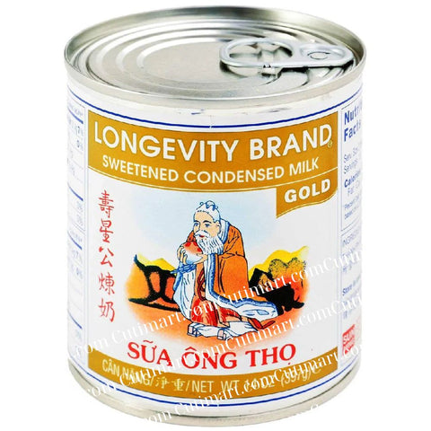 Longevity Sweetened Condensed Milk (Sữa Ông Thọ)14 Oz