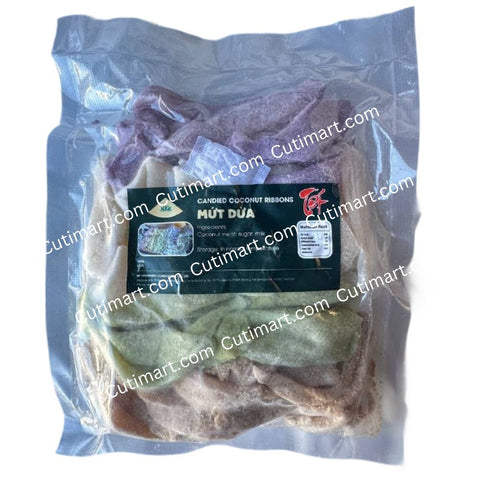 Candied Coconut Ribbons (Mứt Dừa Non) - 500g