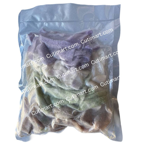 Candied Coconut Ribbons Mix 4 Color (Mứt Dừa Non Miếng 4 Màu) - 500g