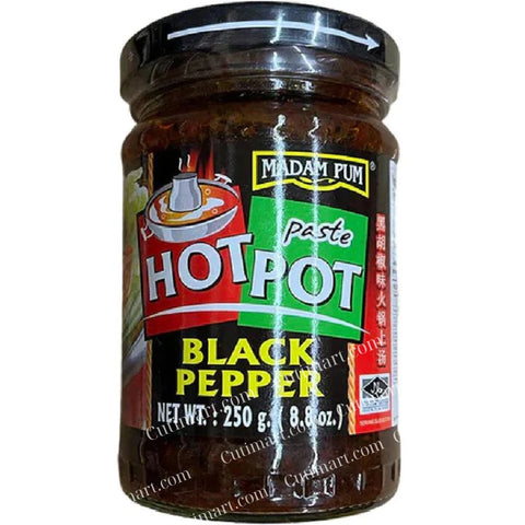 Madam Pum Hot Pot Paste-Black Pepper-8.8oz-Pack 1