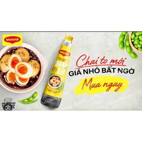 Maggi Premium Light Dark Soy Sauce (Nước Tương Thanh Dịu) - 700ml