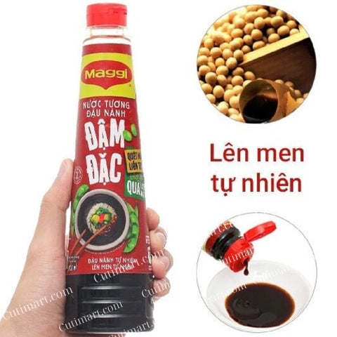 Maggi Premium Thick Dark Soy Sauce - Nuoc Tuong Dam Dac - 700ml