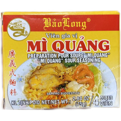 Bao Long Mi Quang Soup Seasoning (Viên Gia Vị Mì Quảng) - 2.64 Oz