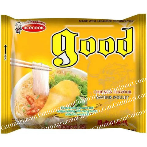 Good Instant Rice Noodle - Acecook Instant Vermicelli Noodles, Miến Gà-Pack 12