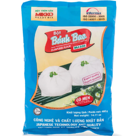 Mikko Dumpling Flour/Steam Buns Mix (Bột Bánh Bao Mikko ) 14.1 oz