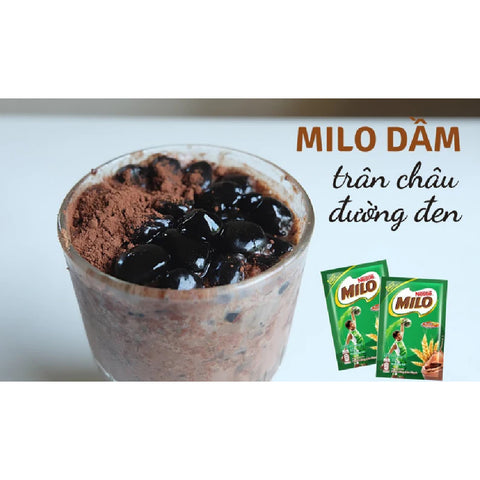 Milo Pudding Boba Dessert (Milo Dầm) 19oz