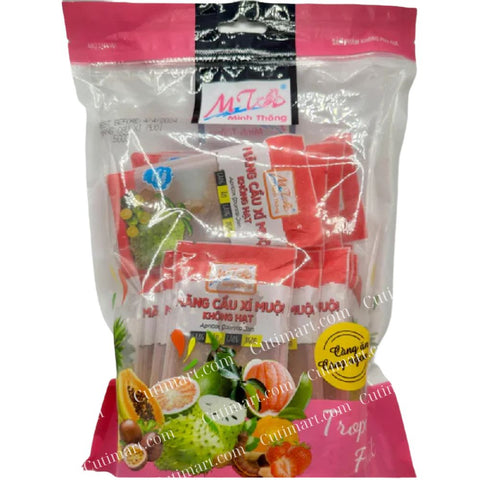 Minh Thong Dried Soursop Fruit Snacks (Mãng Cầu Xí Muội) - 500gr