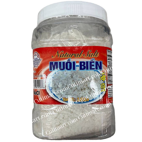 Quang Tri Natural Coarse Salt (Muối Hột) - 2lbs