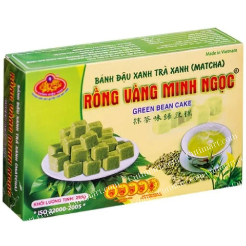 Mung Bean with Matcha Flavor (Bánh Đậu Xanh Trà Xanh) 280g