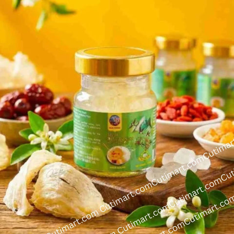 NP Bird Nest With Rock Sugar (Nước Yến Đường Phèn Chưng Sẵn) - 2.33oz x 6 bottles