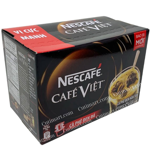 Nescafe Vietnamese Instant Iced Black Coffee (Cà Phê Đen Đá) - 16g - 15 Sachets