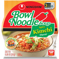 Nongshim Kimchi Instant Ramen Noodle Soup Bowl, 3.03 oz - Pack 12 - Cutimart