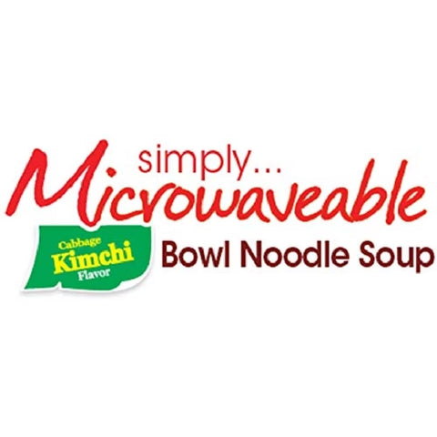 Nongshim Kimchi Instant Ramen Noodle Soup Bowl, 3.03 oz - Pack 12 - Cutimart