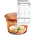 Nongshim Tantanmen Premium Noodle Soup Bowl, Ramen w/Chili Oil, 3.56 Oz - Pack 6 - Cutimart