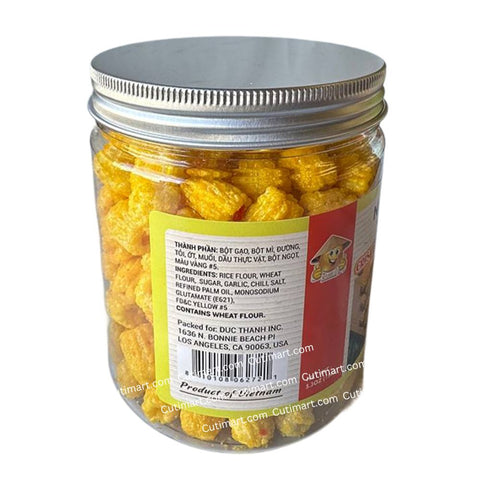 Smile Crispy Roasted Macaroni With Garlic And Chili (Nui Rang Tỏi Ớt) - 5.3oz