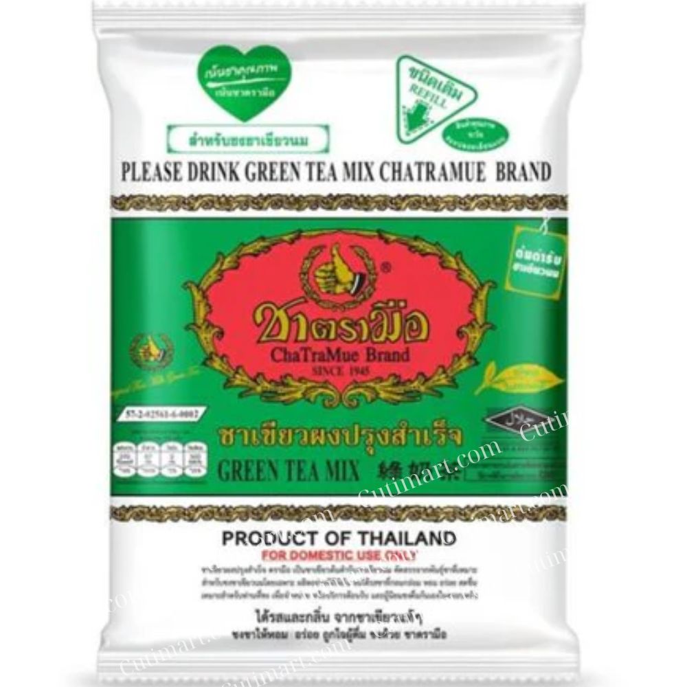 Number One Chatramue Number One ChaTraMue Thai Green Tea Mix- 200G ( Bột Trà Thái Xanh ...