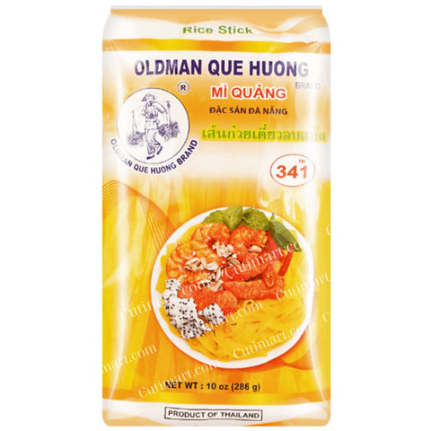 Oldman Que Huong Rice Stick Noodles (Mì Quảng) - 10 Oz