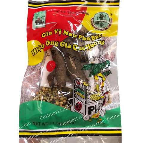 Oldman Que Huong Brand Pho Spice Seasoning Gia Vị Nấu Phở 1.5 oz