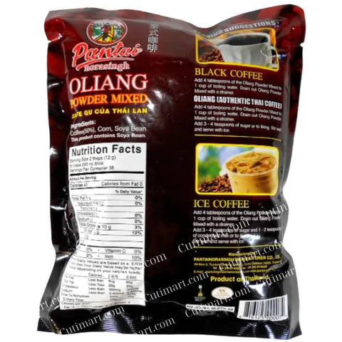 Oliang Coffee Powder Mixed (Thai Style Coffee) - 16oz - Pack 1