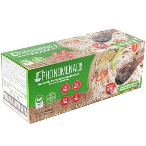 Phonomenal Instant Vegetarian Pho Noodle Bowls (Phở Chay) - Pack 6