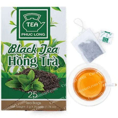 Phuc Long Black Tea (Hồng Trà) Tea Bags 50g