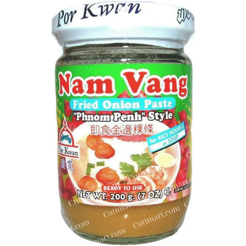 Por Kwan - Nam Vang Fried Onion Paste (Phnom Pehn Style), 7 Oz