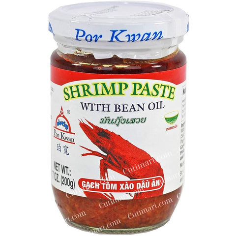 Por Kwan Thai Shrimp Paste with Bean Oil 7oz