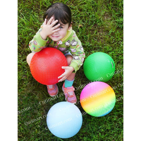 Premium Playground Balls 10 inch, 4 Colors (Banh 10 inch 4 màu)- Pack 4