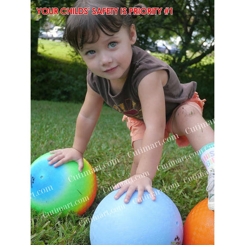 Premium Playground Balls 10 inch, 4 Colors (Banh 10 inch 4 màu)- Pack 4